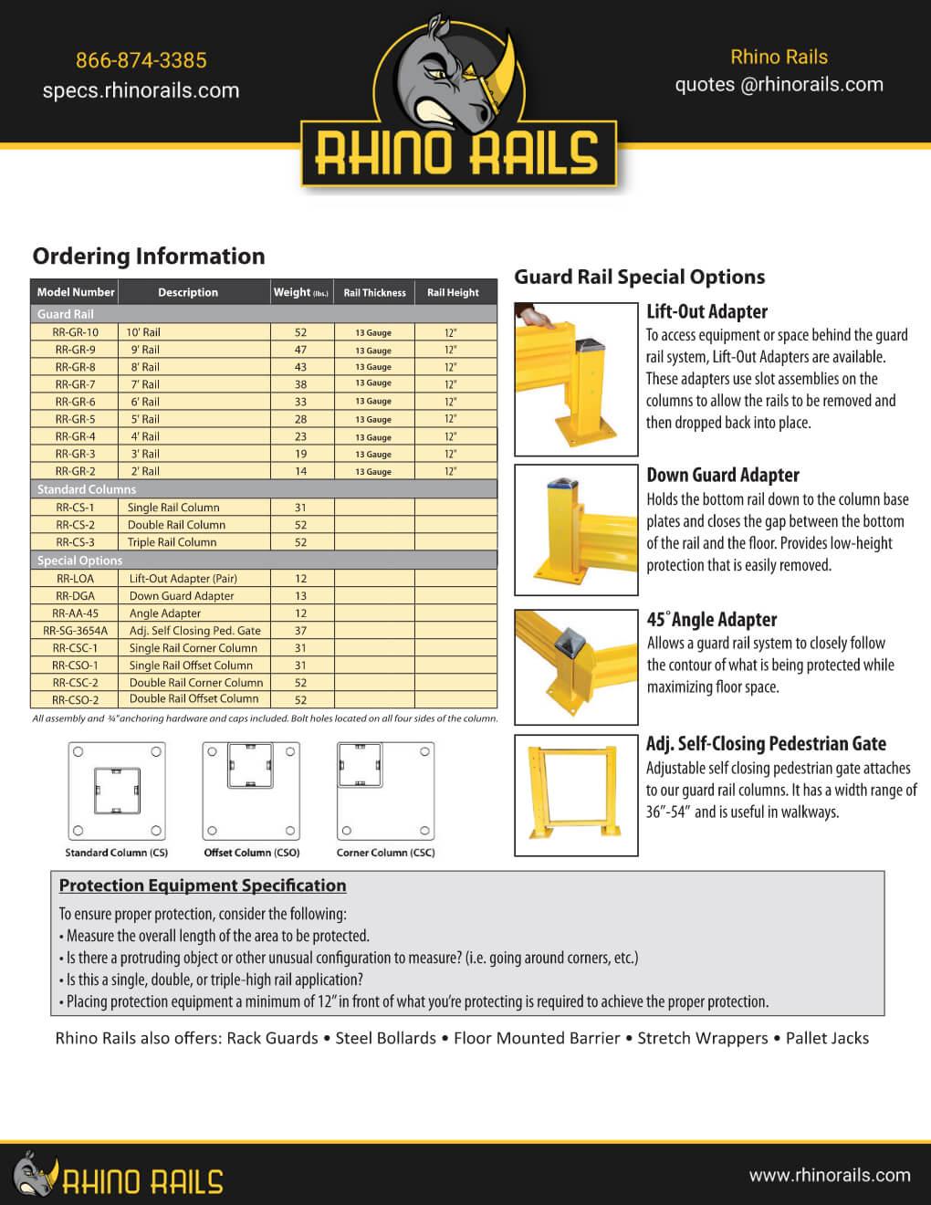 Guardrail - Product Information Sheet - Photo 2